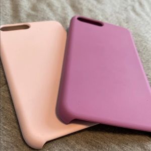 Light pink and purple iPhone 7/8+ case
